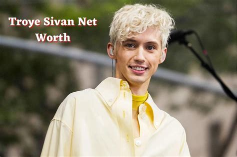 troye sivan net worth